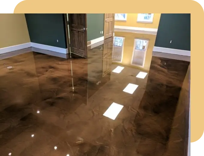 Imagen de piso reluciente